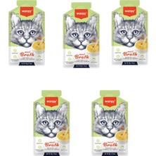 Trendexa Tavuklu Bal Kabaklı ve Havuçlu Tahılsız Kedi Çorbası 50 G x 5 Adet