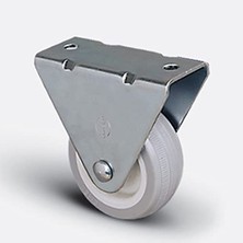 Trendexa Sabit Maşalı Gri Teker 75 mm 50 kg (Kod: EP02 Zkc 75)
