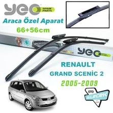 Trendexa Renault Grand Scenic 2 ile Uyumlu Silecek Takımı 2005-2009