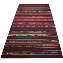 Kilim Antik El Dokuma Sivas Yün Salon Kilimi 1827 - Yeni - Çok Renkli