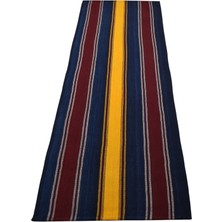 Kilim Antik El Dokuma Van Hakkari Aşiret Yolluk Yün Kilim 1820 - Yeni - Çok Renkli