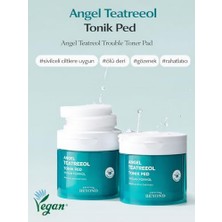 Trendexa Angel Teatreeol Trouble Toner Pad, Tea Tree Aha Bha Akne Karşıtı Tonik Ped 185 Ml, 130 Ped