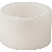 Trendexa Tuzluk Biberlik, Nero Mermer Baharatlık 6X10 cm Mermer Dekoratif Baharatlık Beyaz