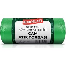 Trendexa Cam Atıklar Jumbo Çöp Torbası 10'lu 80×110 Cm; Kesici Atıklara Dayanıklı, Çift Katlı, Geri Dönüştürülebilir, Kolay Bağlanabilir, Depo, Restoran, Okul, Fabrika, Ev, Ekstra Kalın Çöp Torbası