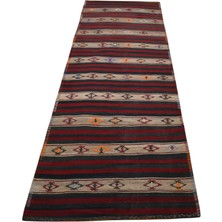 Kilim Antik El Dokuması Malatya Yolluk Yün Kilim 1822 - Yeni - Çok Renkli