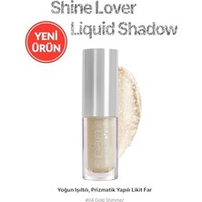 Trendexa Yoğun Işıltılı Prizmatik Yapılı Likit Far Shine Lover Liquid Shadow 04 Gold Shimmer