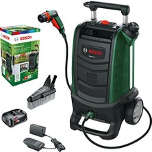 Trendexa Home And Garden Akülü Basınçlı Dış Mekan Yıkama Cihazı Fontus 18 V (1 Akü, 18 Volt Sistemi, Karton Ambalajda)