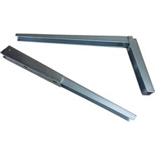Trendexa Kırma Katlanır Masa Konsolu, 30 Cm, Çinko Kaplama, Dayanıklı Metal Malzeme, Duvara Monte, Katlanabilir Raf Ayağı, Masa Ayak Destek Aparatı, Kolay Kurulum, Çok Amaçlı Kullanım, 2'li Set (Gri)