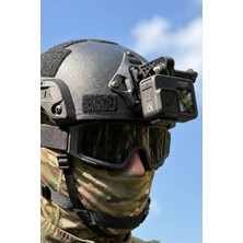 Trendexa Taktik Kask Kamera Montaj Aparatı; Güçlendirilmiş Nvg Mount, Aksiyon Kameralarına Uyumlu