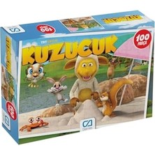 Trendexa Kuzucuk Lisanslı 100 Parça 34X24 cm Çocuk Puzzle Yapboz Serisi