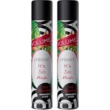 Trendexa Tropik Kokulu Hacimlendirici Vegan Kuru Şampuan Seti, 2X200 Ml; Uv Korumalı