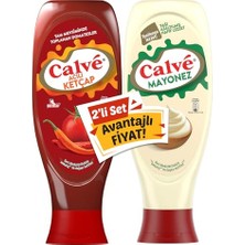 Trendexa Calve Acılı Ketçap+Yağı Azaltılmış Mayonez 2'li Set 1150 G