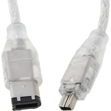 Trendexa Kablo, 1394 Firewire 4 Pin 6 Pin Kablo 6 Pin 4 Pin Kablo 1394 6 Pin 4 Pin Kablo 70 cm