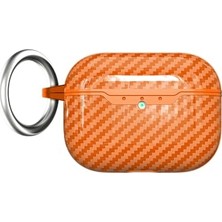 Trendexa Airpods Pro 3. Nesil ile Uyumlu Silikon Karbon Kılıf 05