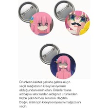 Trendexa Bocchi The Rock Anime Buton Rozet, 3 Adet, 37 mm