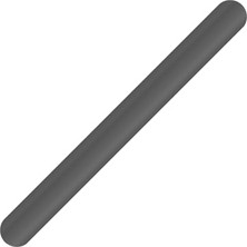 Trendexa Soft Füme Düz Çekmece Kulp 320 mm Uzun Metal Dolap, Gardırop, Mutfak ve Banyo Kulbu