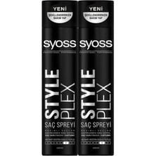 Trendexa Style Plex Saç Spreyi, 400 ml x 2 Paket