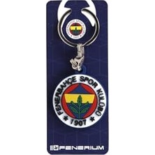 Trendexa Sarı-Lacivert Silikon Anahtarlık, 6 Renk Logolu, Tek Ebat, HA023TES01