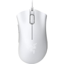 Trendexa Deathadder Essential (2021) Kablolu Oyun Faresi, Optik Sensör, 6400 Dpı, 5 Programlanabilir Düğme, Beyaz