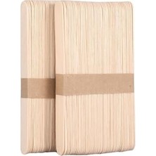 Trendexa 100 Adet Ahşap Ağda Spatulası