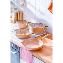 Trendexa Tencere, Ultimate Pro 7 Parça Seti Rosegold BFT-06764