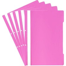 Trendexa A4 Pembe Telli Dosya 1 Paket Ekonomik Kaliteli Telli Dosya Ofis Büro Okul, 10 Adet