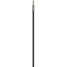 Trendexa 3.5 mm Stereo Premium Ses Kablosu 1m-Siyah