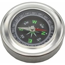 Trendexa Metal Gövdeli Profesyonel Taşınabilir El Pusulası; 60 Mm, CHRMK12870, Metal Gri