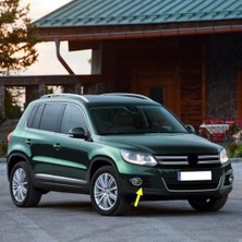 Trendexa Vw Tiguan 2012-2015 Uyumlu Ön Tampon Sağ Sis Farı Çerçevesi, Krom 5N0853666H