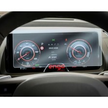 Trendexa Hyundai Inster 10.25 Inç ile Uyumlu Dijital Gösterge Ekran Koruyucu