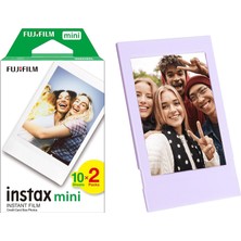 Tr Tüm Mini Makineler ile Uyumlu 20'li Film ve Fotoğraf Çerçevesi (Lila)