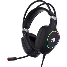 Tr Gamebooster H05 Zen Rainbow LED 7.1 Titreşimli Siyah Oyuncu Kulaklığı, 260GR