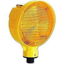 Tr Solar Flaşör Yol Ikaz Lambası Araba Flaşörü Ledli Solar Uyarıcı Lamba Sarı 1 Adet