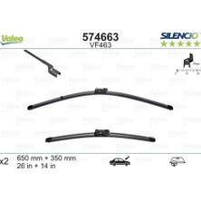 Denso Silecek Süpürgesi Takım Pulsar 2015 Sonrası / Mokka / Accent Blue Takım 650-400 (Oem NO:95423458)