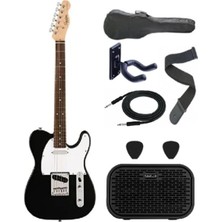 Tr Debut Serisi Telecaster Laurel Klavye Black Elektro Gitar Seti