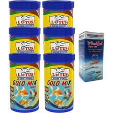Tr Gold Mix Granulat 6X100ML Japon Balık Yemi ve Vitamini