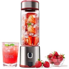 Tr 450 ml Taşınabilir Metal Kişisel Blender Shake'n Smoothies Blender Keskin Bıçaklı