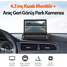 Tr Oto Geri Görüş Kamera Seti Katlanır Monitör ve Arka Kamera N11.300