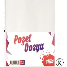 Tr A4 Poşet Dosya 100'LÜ Saydam 30 Mic