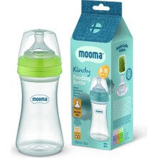 Tr Kindy Antikolik Pp Biberon, 250 Ml, 6-18 Ay, Orta Akış, Yeşil