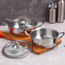 Trendexa Sahan, Aryıldız Petit 4 Parça Çelik Seti 14-16 cm