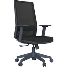 Tr Ritim Rtm Ergonomik Fileli Çalışma Koltuğu, Ayarlanabilir Bel ve Kol Destekli Ofis Sandalyesi