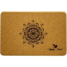 Trendexa Yoga Bloğu; Mantar Malzeme, Mandala Desenli, Meditasyon ve Yoga Için