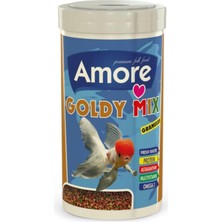 Tr Goldy Mix Granules 1000ML Japon Balığı Yemi, Güçlü Bağışıklık, Sağlıklı Gelişim, P