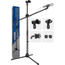 Tr Lastvoice MS06-SHM03 Mikrofon Standı Ayağı ve Shock Mount