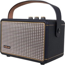 Tr BLAZE-30BK Taşınabilir Şarjlı Elektro Gitar Amfisi, 30W, Bluetooth 5.0, Siyah