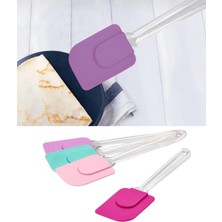 Tr Ckm Silikon Plastik Saplı Silikon Spatula Mutfakta En Çok Kullanılan Kırmızı