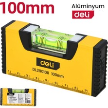Tr 2'si 1 Arada Lazer Mesafe Ölçer ve Şerit Metre 100MM Mini Su Terazisi