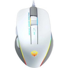 Tr GM23 | Beyaz | 2023 Oyuncu Mouse | Rgb Aydınlatma | Kablolu | 12800 Dpı