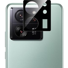 Tr Xiaomi Mi 13T Pro Kamera Lens Koruma Camı V2 Siyah [mi 13T Pro ile Uyumlu Ekran Koruyucu - Siyah